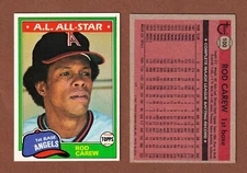 1981 Topps #100 Rod Carew - California Angels - HOFer - ExMT - 330 - 🔥⚾🔥
