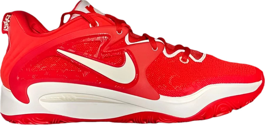 Кроссовки Nike KD 15 TB University Красно-белые Kevin Durant DX6648-602 Мужские 14