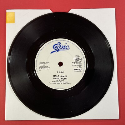Halo James, Magic Hour 7'' Single vinyl Record, UK Epic 1990