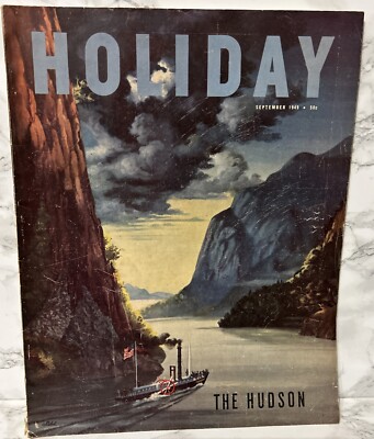 Holiday Magazine September 1949 West Point Cape Cod India Fashions Great Ads