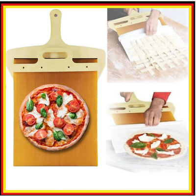 Schiebende Pizza Peel-Pizza Peel Schaufel mit Griff,Geschirrspüler Safe Pizza