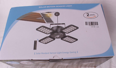 NEW 2 pack Solar pendant sensor lights - from amazon