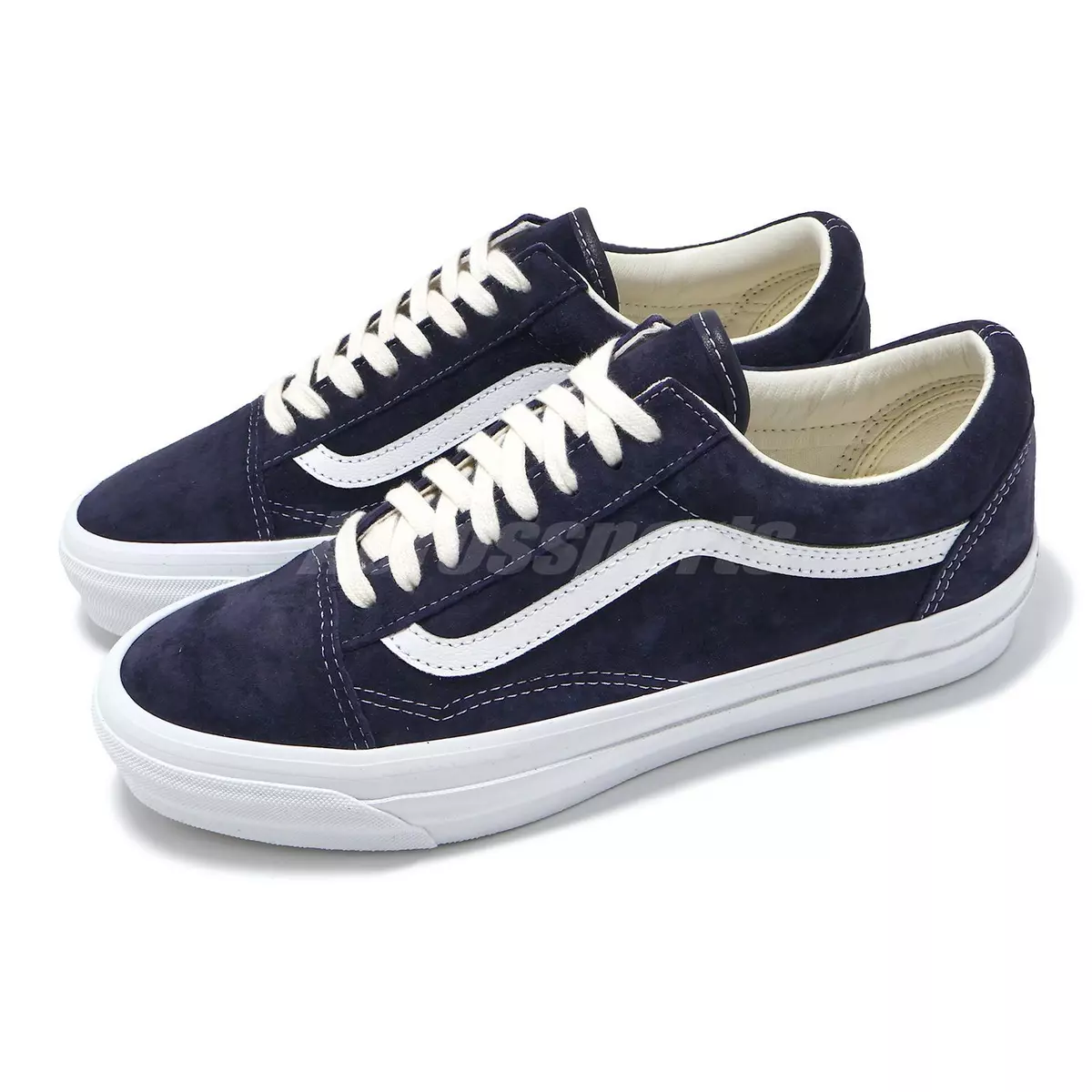Vans Old Skool 36 Baritone Blue White Lx Pig Suede Men Unisex Casual VN000CNGCIE