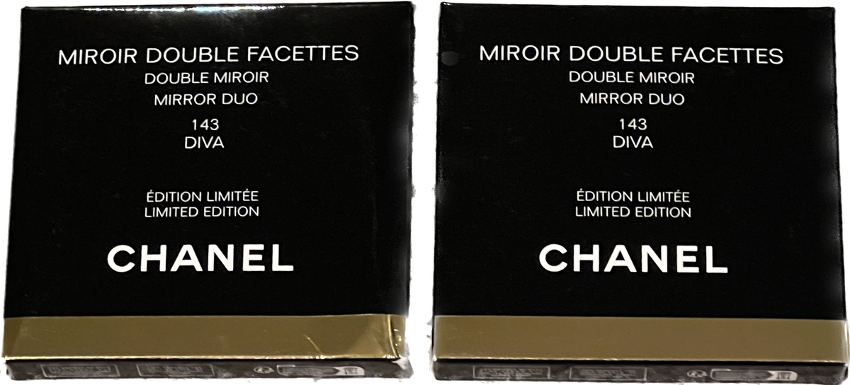 CHANEL COULEUR DIVA 143 HOT PINK MIROIR DOUBLE FACETTES LIMITED