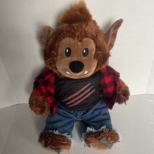 Build A Bear HOWL-O-WEEN WEREWOLF Wolf HALLOWEEN 2019 edition Plush Retired