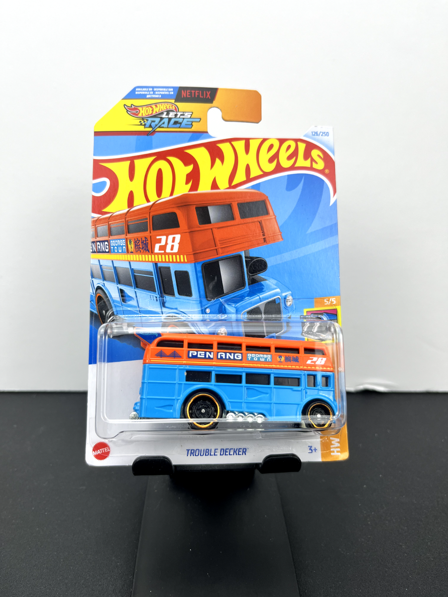 Hot Wheels 2024 Mainline L Case HW Fast Transit Trouble Decker