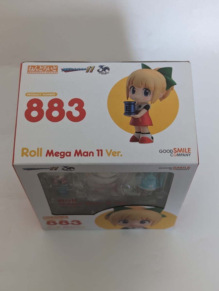 Authentic Nendoroid 833 Rockman Megaman 11 Ver Roll Good