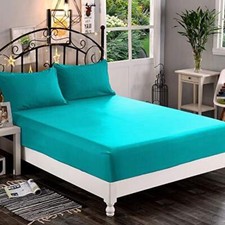 Premium Hotel Quality 1-Piece Fitted Sheet, Luxury  Softest 1500 Thread Count
