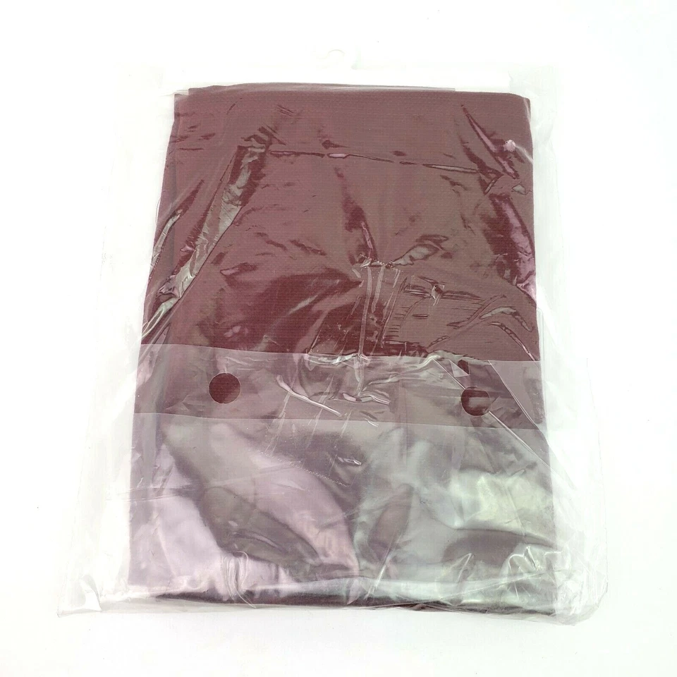 Style Selections Delmar Grommet Top Panel Burgundy 953937 - Image 4 of 4