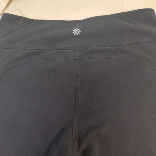 Leggings Athleta Capri donna grandi neri Aura Sonar yoga palestra abbigliamento tempo libero - Foto 6 di 13