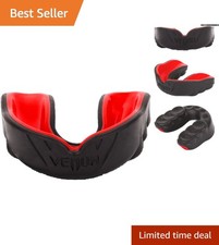 Challenger Red/Black Mouthguard - High-Performance Adult Sports Protection