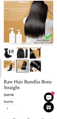 Triippy Raw Cambodian Human Hair 16 display picture 1