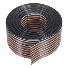 1 Pcs 40 Pin Flat Ribbon Cable 30 Ft 1.27mm Pitch Breadboard Jumper Wires