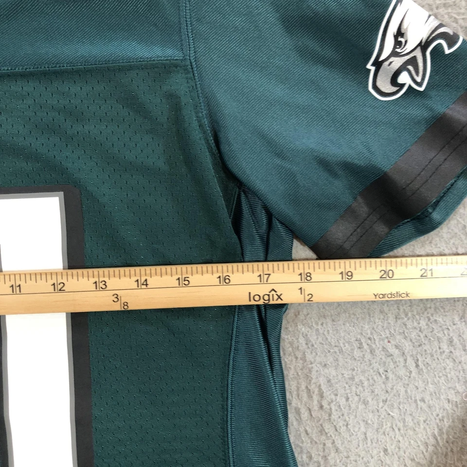 Футболка женская Philadelphia Eagles маленькая зеленая NFL футбол Карсон Вентц - Изображение 3 из 4