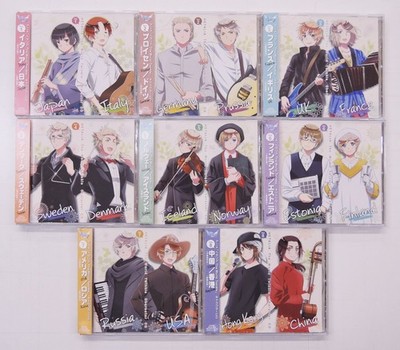 Anime Hetalia The World Twinkle Character CD Complete BOX SET 2015 Japan