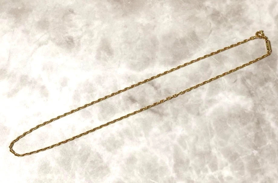 Chopard 18k Yellow Gold Link Chain Necklace 6.9grams 16.9inches - Image 2 of 4