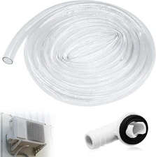 6Ft Portable Air Conditioner Drain Hose, 3/5 Inch Leakproof AC Drain Hose Kit, U