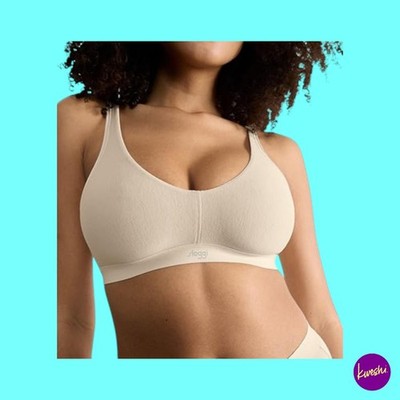 SLOGGI Damen Ever Ease Soft BH, Sand Beige, UK M | EU 40 | US 8