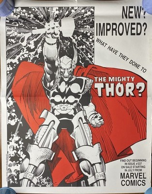 Vintage THOR #337 / 1983 / 17 X 22 / Promotional Poster / 1ST BETA RAY BILL !