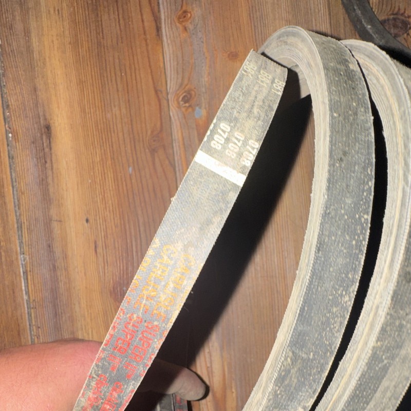 Husqvarna 580 36 51-06 Drive Belt for RZ5426 26HP Rubber Black