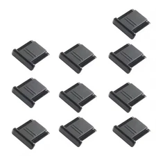 10 Pack Universal Camera Hot Shoe Cover Cap For Canon Nikon Olympus Pentax DSLR