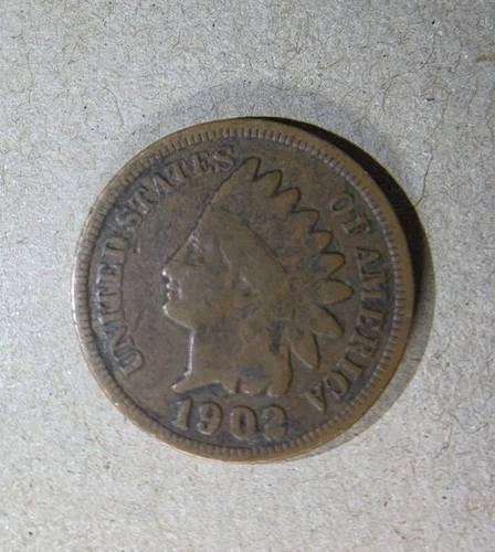 1902 Indian Head Penny 1 Cent