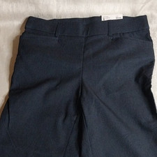 Rafaella Women's Stretch Pant Rinse Straight Functional Pockets Flat Front 4