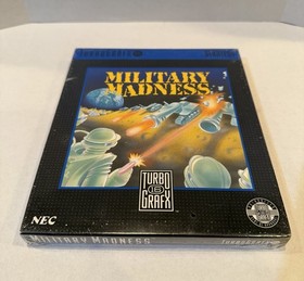 Military Madness Brand New in Box/Sealed! Turbografx 16 NEC DUO