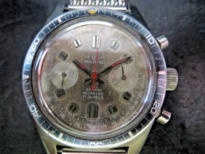 Vintage Avia Marino Diver Chronograph   Ref. 23758 9   Landeron 248   20 ATM