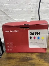 069H Toner Cartridge Set (4-Pack, Black Cyan Magenta Yellow) For Canon