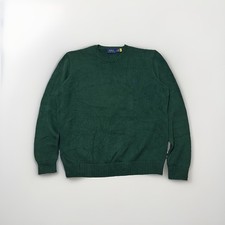 Polo Ralph Lauren Knit Sweater Men's XL Green Crew Neck