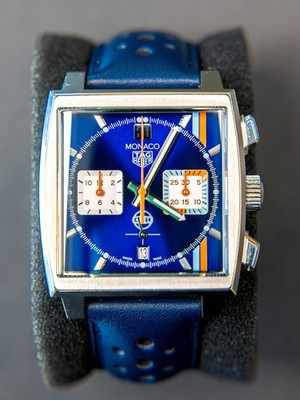 TAG Heuer Monaco Gulf Chronograph, Automatic, 39 mm, CBL2115.FC6494, Unworn 2025