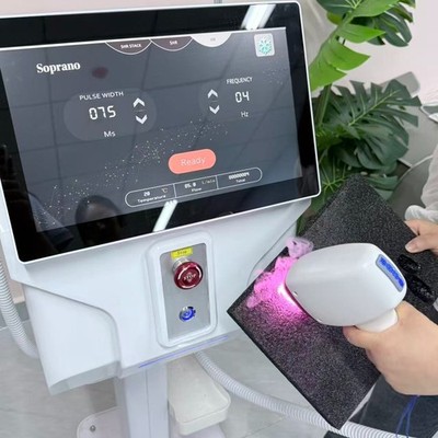 10 Bar 755/808/940/1064nm Diode Laser Hair Removal Machine FAC All Skin Type Use
