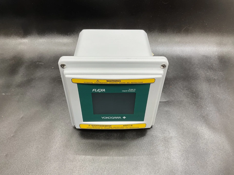 Yokogawa FLEXA FLXA21 Analizador de Líquidos pH ORP DO Controlador de Conductividad 24VDC 4- Foto 3 de 4