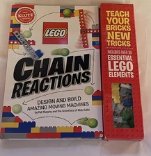 Lego Chain Reactions Building Block Toy Activity Book By Klutz For Kids