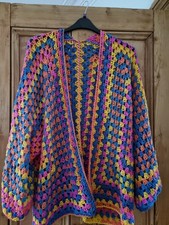 Womens Hand Crochet Summer Weight Festival Ca...