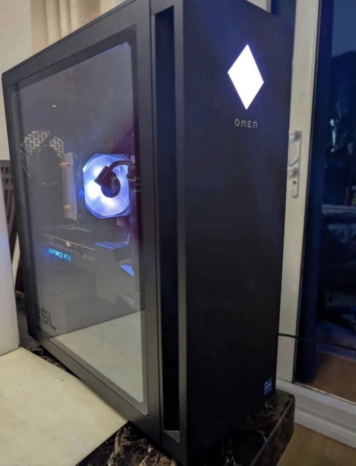 HP Omen 25L Gaming PC RTX 4060 Ti, Intel Core I5 14400F, 32GB DDR5 RAM, 1TB SSD - Image 2 of 2