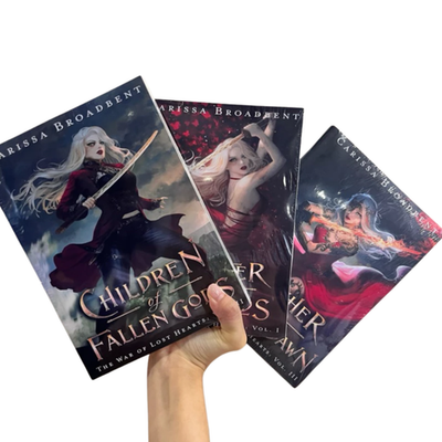 #ad #ad The War of Lost Hearts Series 3 Books Set Carissa Broadbent Daughter of No World $119.90