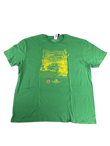 Indianapolis Motor Speedway Shirt Mens 2XL Green FFA 97th Convention Racing Tee