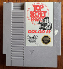 Golgo 13: Top Secret Episode NES Nintendo Game Cartridge Tested & Working Authen