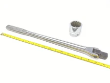 Vintage Craftsman VVU 4431  3/4" Drive 18” Breaker Bar USA Made & 1-1/2" Socket