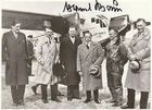 Hans Baur signed photo. WW1 flying Ace & Personal Pilot to A Hitler