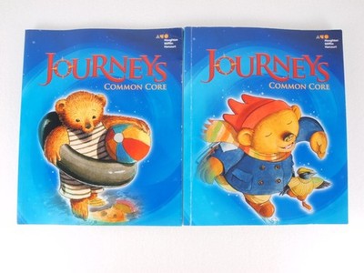 HMH Journeys Common Core Readers Grade K Vol 1 & 2 Books 2014 Homeschool Learn