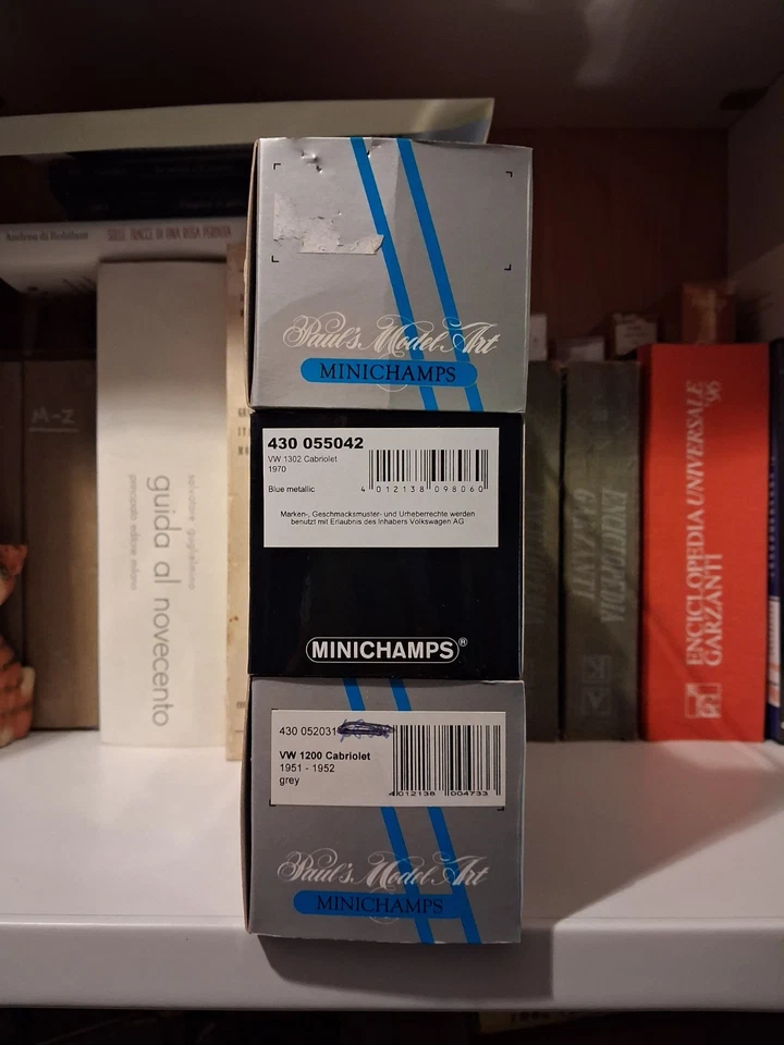 Minichamps Volkswagen 1200 Cabrio 1302 Cabrio 1303 Cabrio 1/43 - Immagine 2 di 2