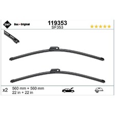 Scheibenwischer Set vorne für Mercedes CLC-Klasse CL203 CLK C209 A209 | 2432686 Scheibenwischer Set vorne für Mercedes CLC-Klasse CL203 CLK C209 A209 | 2432686