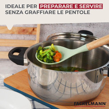 ScrapCooking Spatola Flessibile, Metallo, Multicolore, 32 x 4 x 1.6 cm