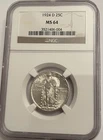 1924 D Standing Liberty Quarter MS64 NGC
