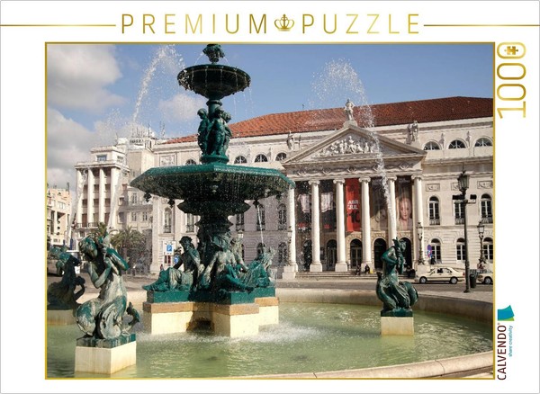 Calvendo Puzzle Lisbon | 1000 Pieces, Finished Size 25.2 × 18.9 In (64 × 48 Cm)-image