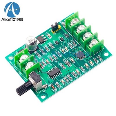 DC7-12V Brushless DC Motor Driver Controller Board W/ Voltage   Protection #vn