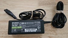 Genuine OEM SONY VAIO VGP-AC19V19 75W 19.5V 3.9A AC Power Adapter with Cable